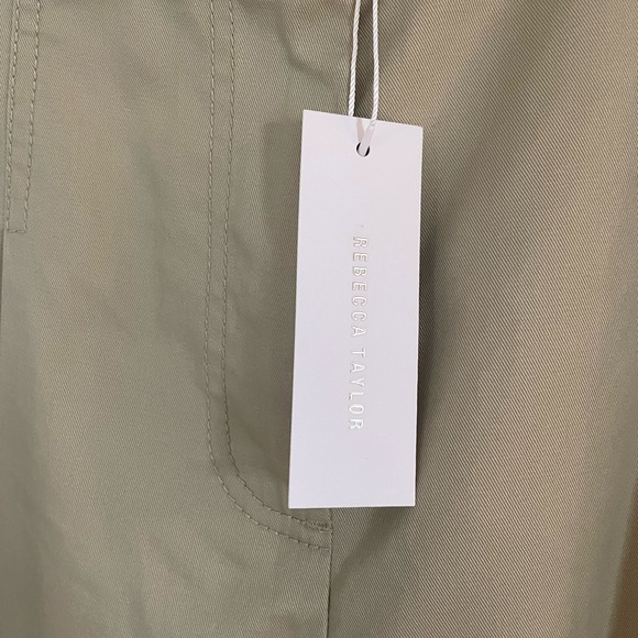 Rebecca Taylor Compact Twill Flare Pants - Picture 6 of 9